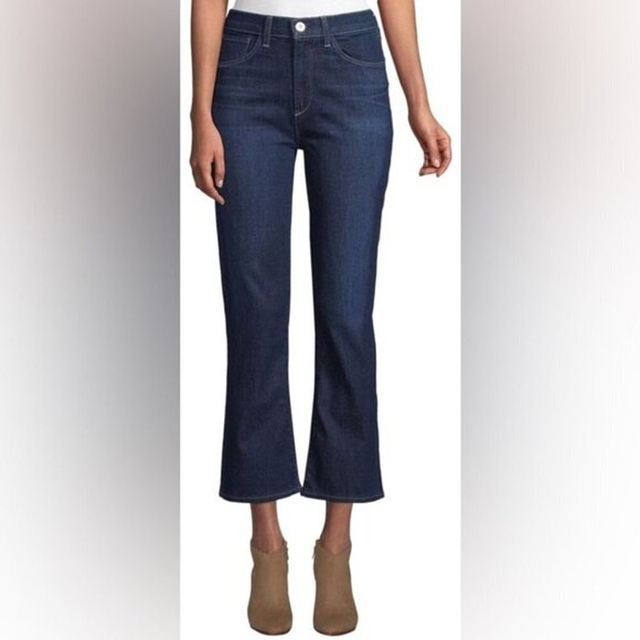 3x1 Susan Crop Mini Boot Cut Dark Wash - Picture 1 of 9